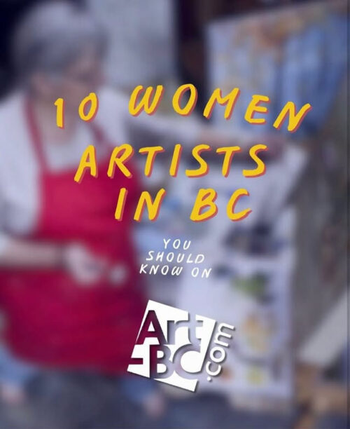 10 Women Artists in BC You SHould Know on Art-BC.com