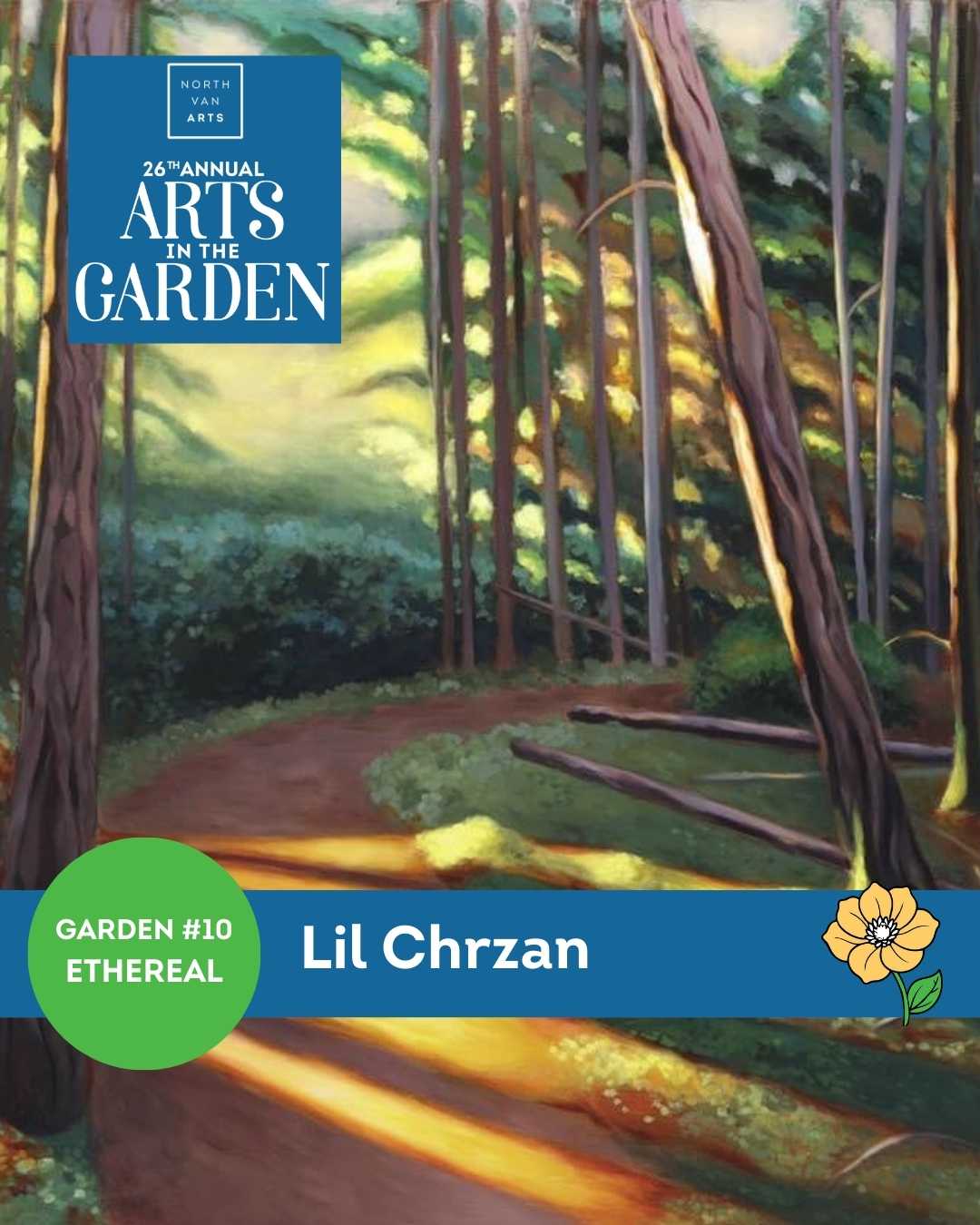 Lils Chrzan at Ehereal Garden - Arts in the Garden 2025
