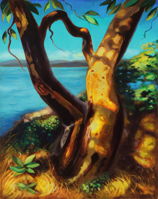 Lil Chrzan Art | Together Forever 50 x 40 oil on canvas